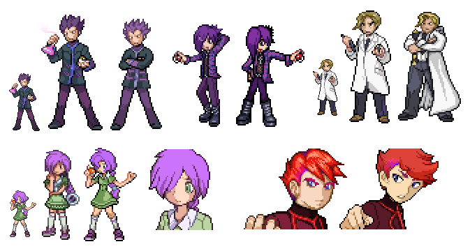 pokemon trainer sprites red