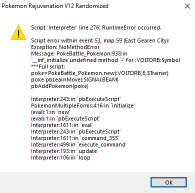 Pokemon Rejuvenation Randomizer Patch V12 - Discussions - Reborn Evolved